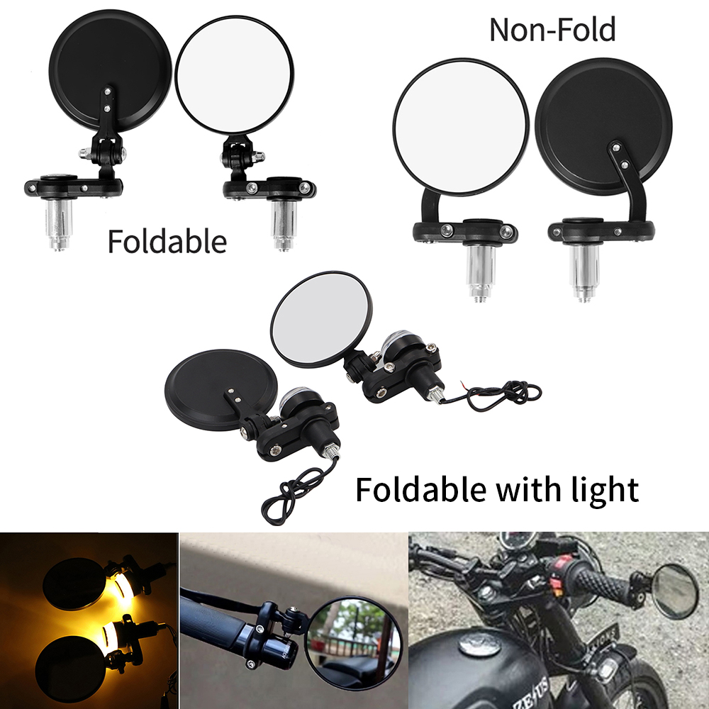 Mirror Extender Bar - 2 SZTUK Lusterko motocyklowe na kierownicę
