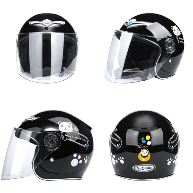 Motorcycle Gear Kids - Lekki kask rowerowy dla dzieci, kask