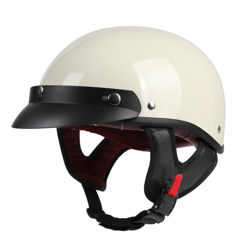 Motorcycle Gear Used - Kask motocyklowy w stylu retro –