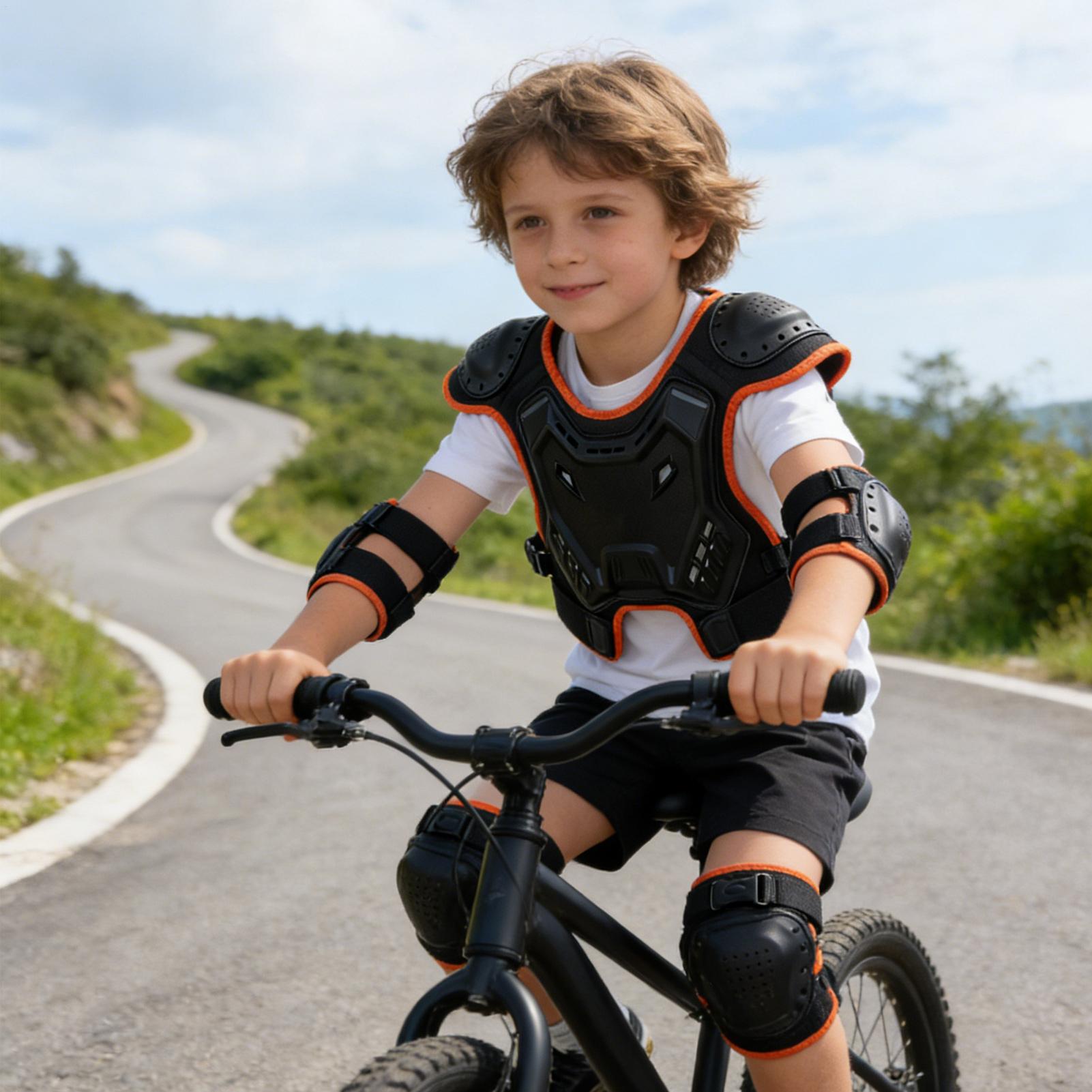 Motorcycle Gear Kids - Dziecięce ochraniacze na klatkę piersiową, zbroje