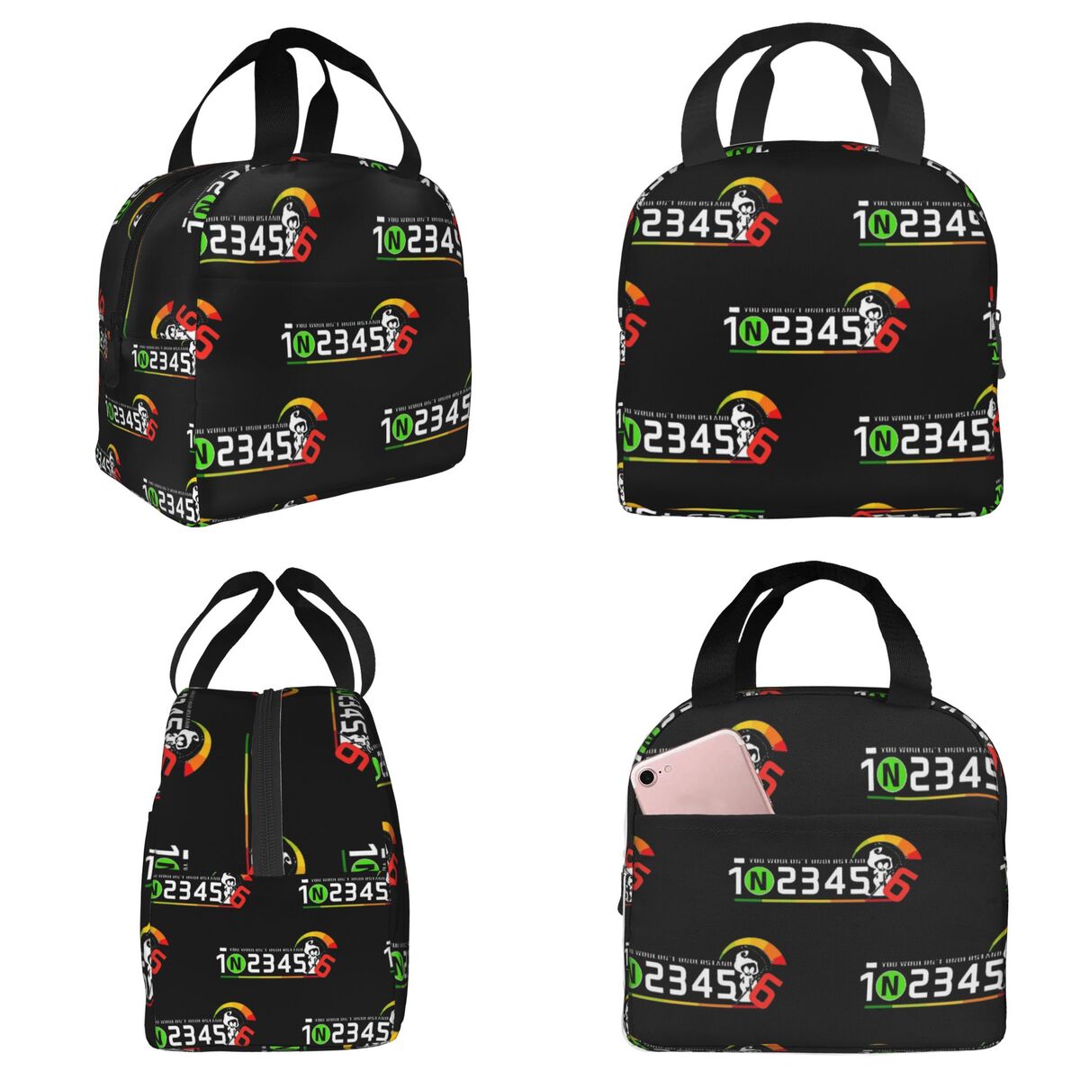 Motorcycle Gear Kids - Torba termiczna na lunch dla dzieci