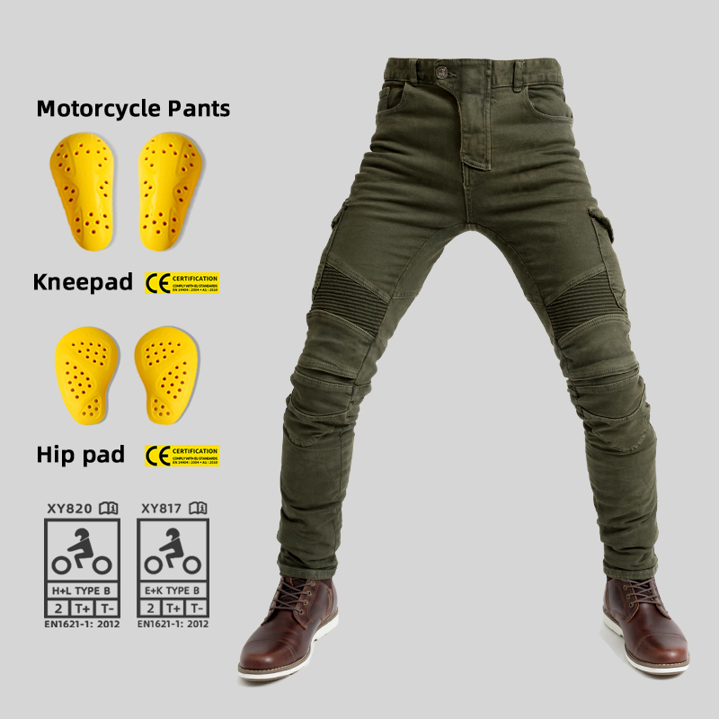 Motorcycle Gear Jeans - Spodnie motocyklowe, spodnie na motocykl, spodnie