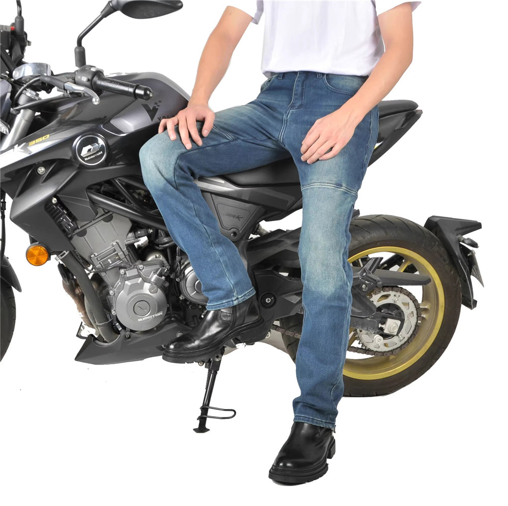 Spodnie motocyklowe z miękką,  – Motorcycle Gear Jeans recenzja i cena