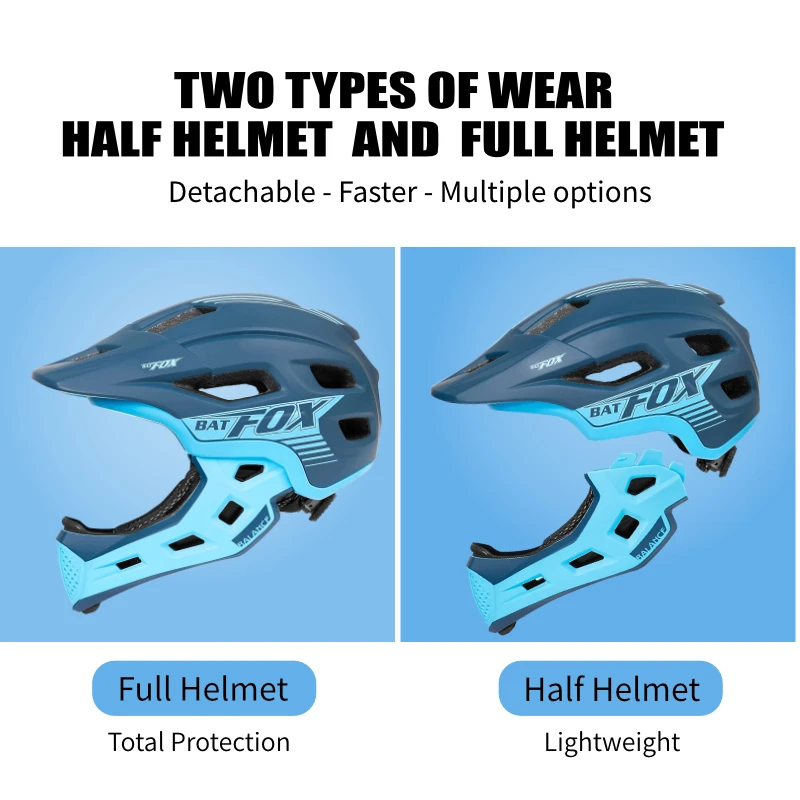 Kask rowerowy BATFOX dla dziec – Motorcycle Gear Kids recenzja i cena