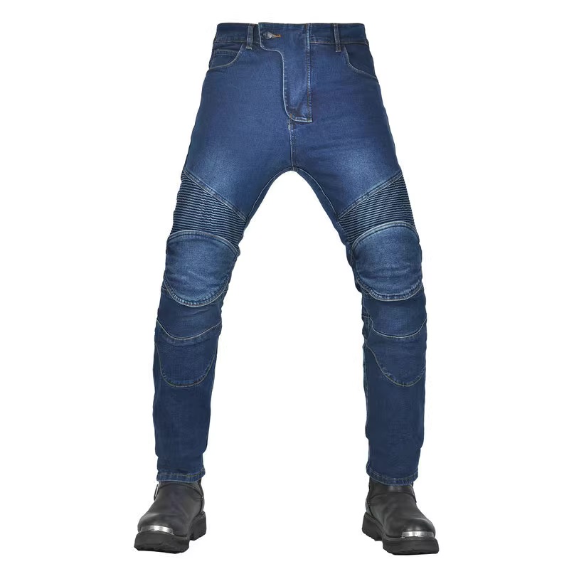 Nowe czarne szare spodnie moto – Motorcycle Gear Jeans recenzja i cena
