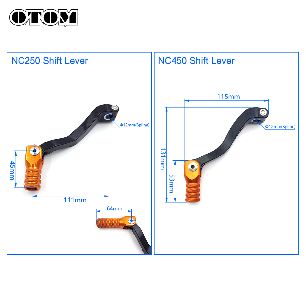 OTOM składana aluminiowa dźwig – Motorcycle Gear Lever Extender recenzja i cena