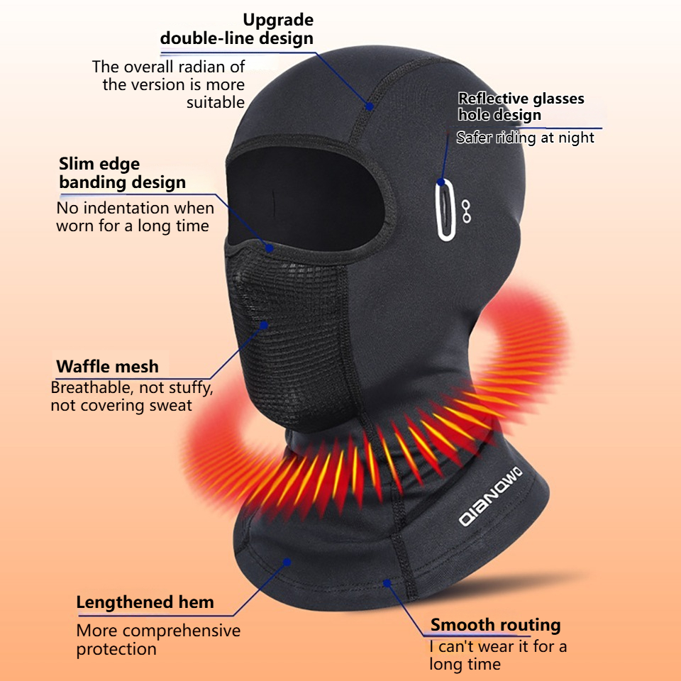 Maska na twarz NOFOXO do jazdy – Motorcycle Gear For Winter recenzja i cena