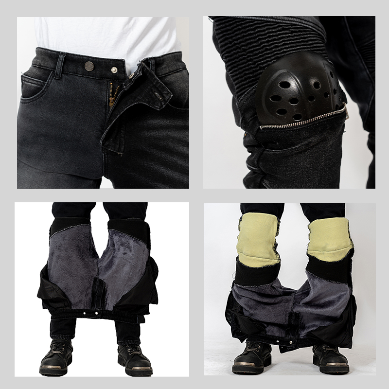 Zimowe spodnie motocyklowe męs – Motorcycle Gear Jeans recenzja i cena