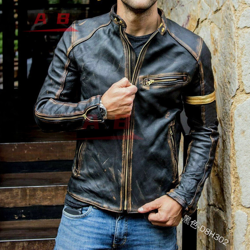 Kurtka motocyklowa retro skórz – Motorcycle Gear Used recenzja i cena