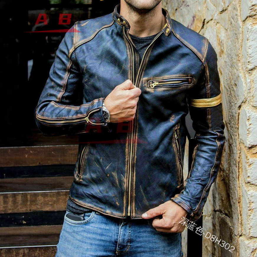Kurtka motocyklowa retro skórz – Motorcycle Gear Used recenzja i cena