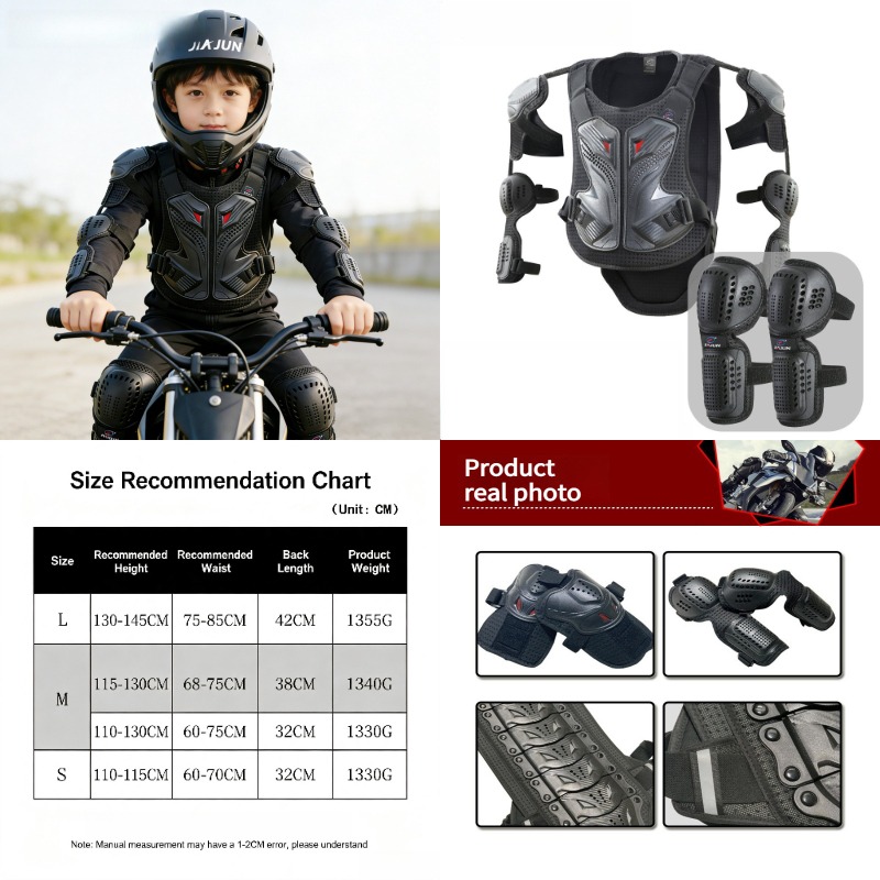 Nowa dziecięca kamizelka ochro – Motorcycle Gear Kids recenzja i cena