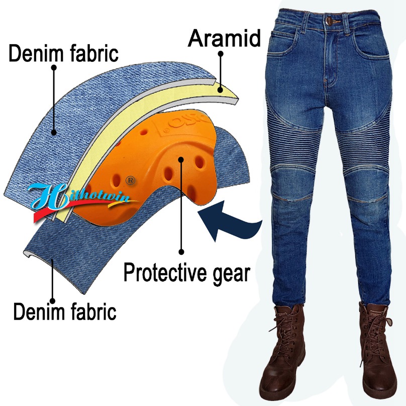 Damskie jeansy motocyklowe Kev – Motorcycle Gear Jeans recenzja i cena