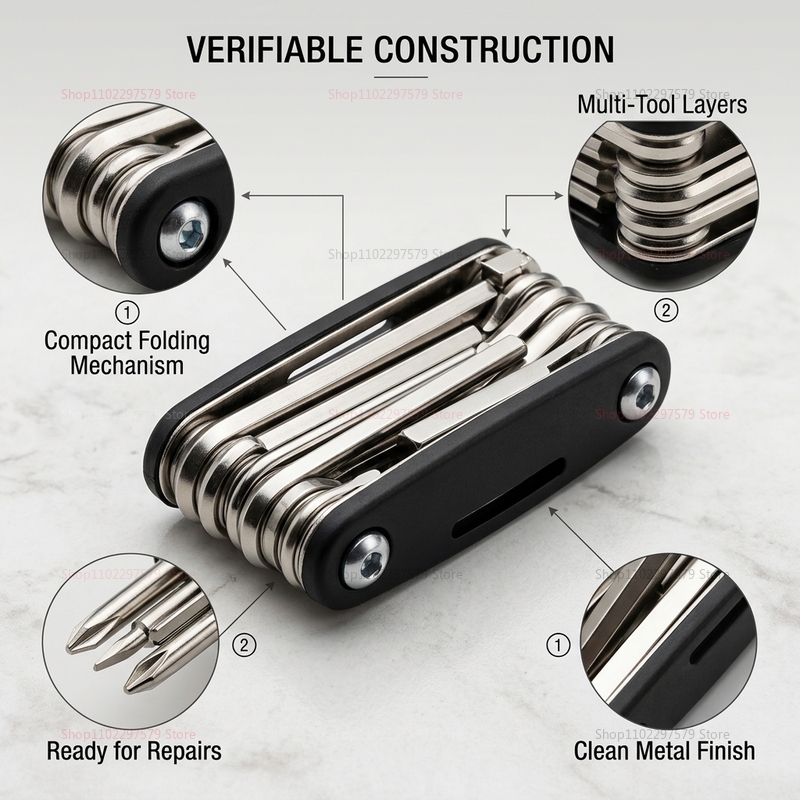 Zestaw narzędzi rowerowych 16  – Motorcycle Gear Essentials recenzja i cena