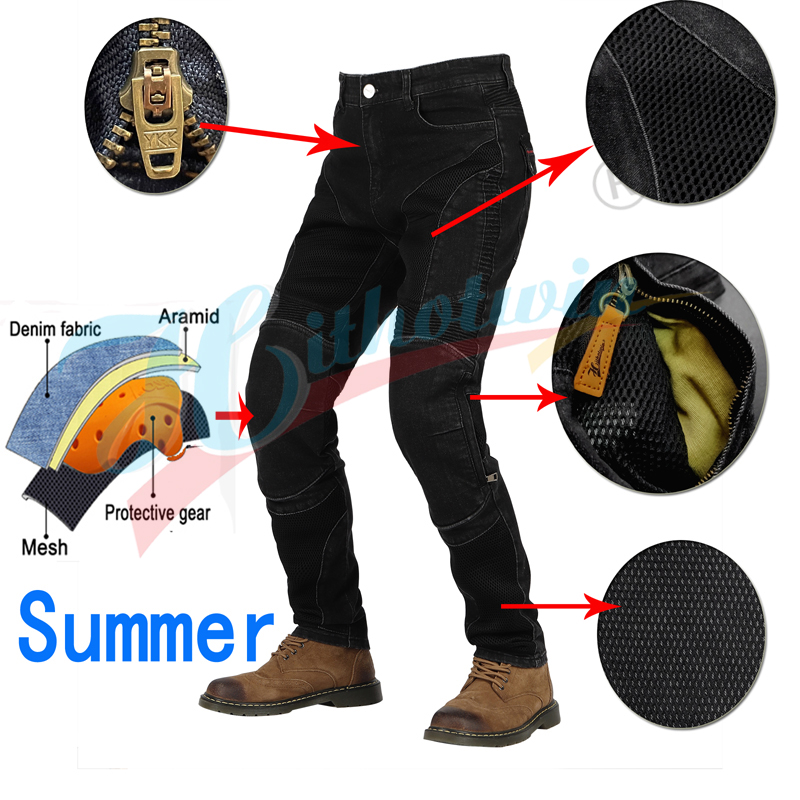 Spodnie motocyklowe męskie let – Motorcycle Gear Jeans recenzja i cena